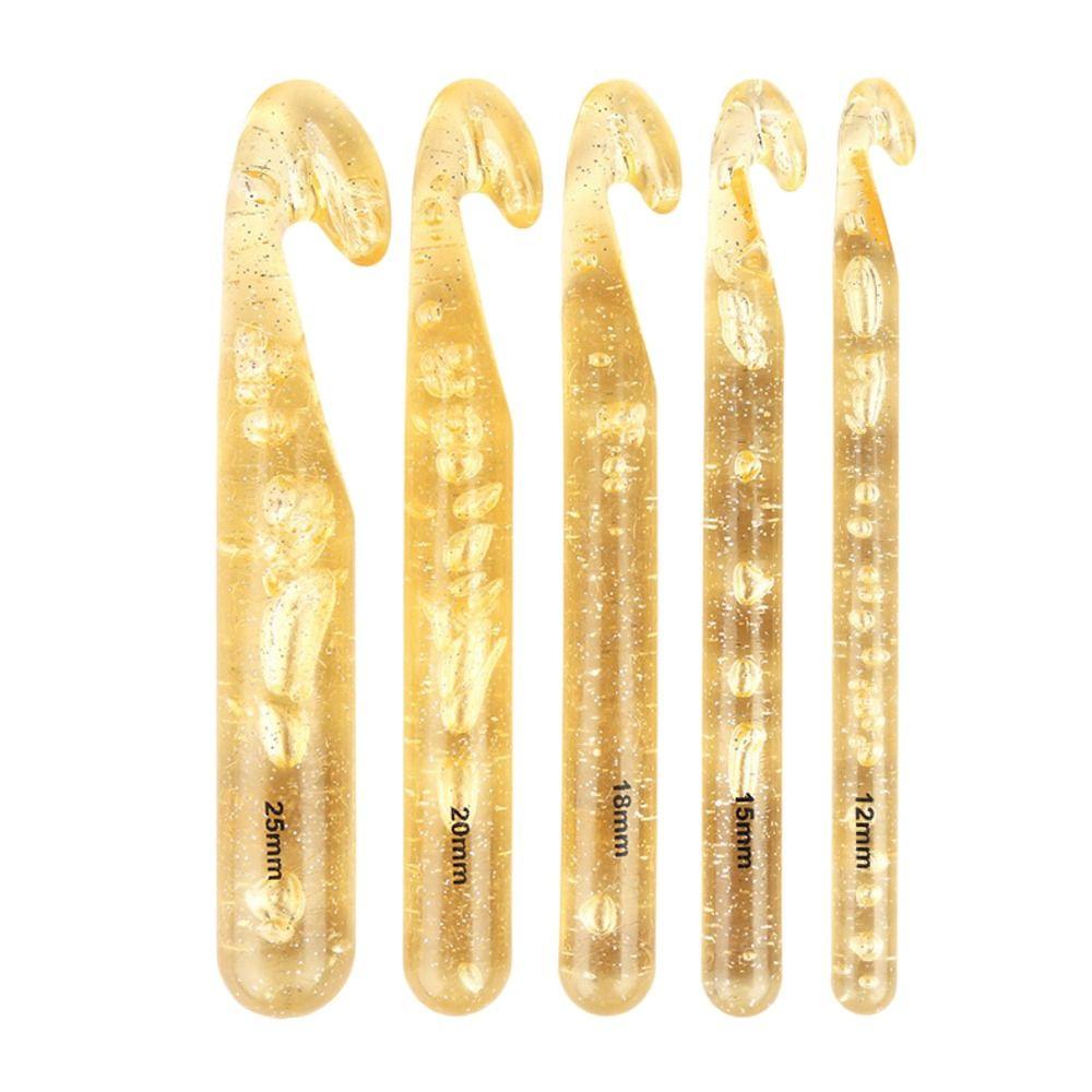 Длинные крючки для вязания Крючки для вязания из пластика Новые крючки для вязания DIY Швейные принадлежности