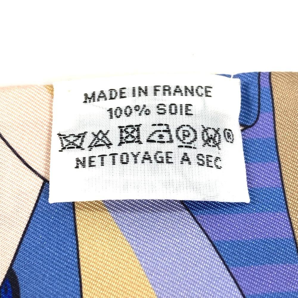 HERMES Twilly Twilly Bandeau Scarf Accessories Scarf silk blue