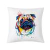Creative Bulldog Print Pillowcase Office Living Room Car Ornaments Home Pillowcase