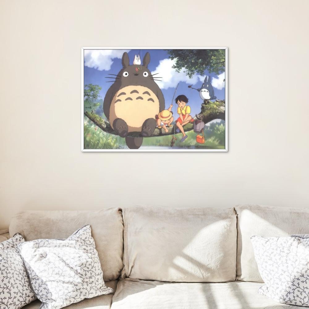Malowanie Po Numerach Obrazy Do Malowania-Mój Sąsiad Totoro Ghibli 50X40 Cm