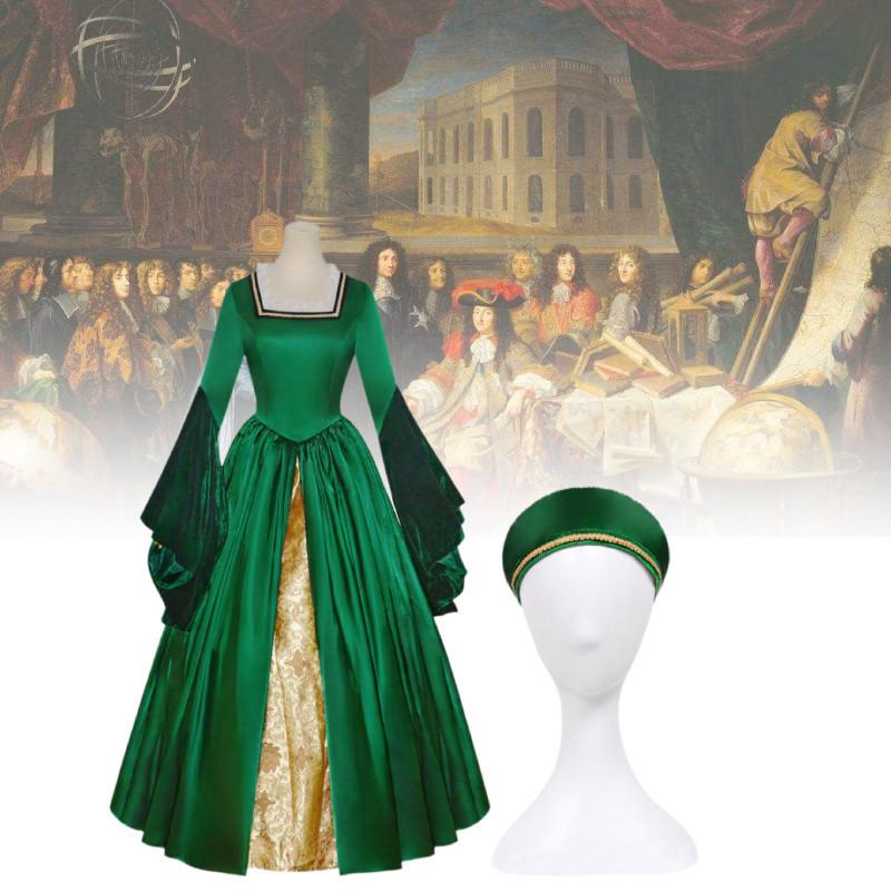 Платье для косплея принцессы Марии из династии Тюдоров, костюм эпохи Возрождения для женщин, фабричный сток