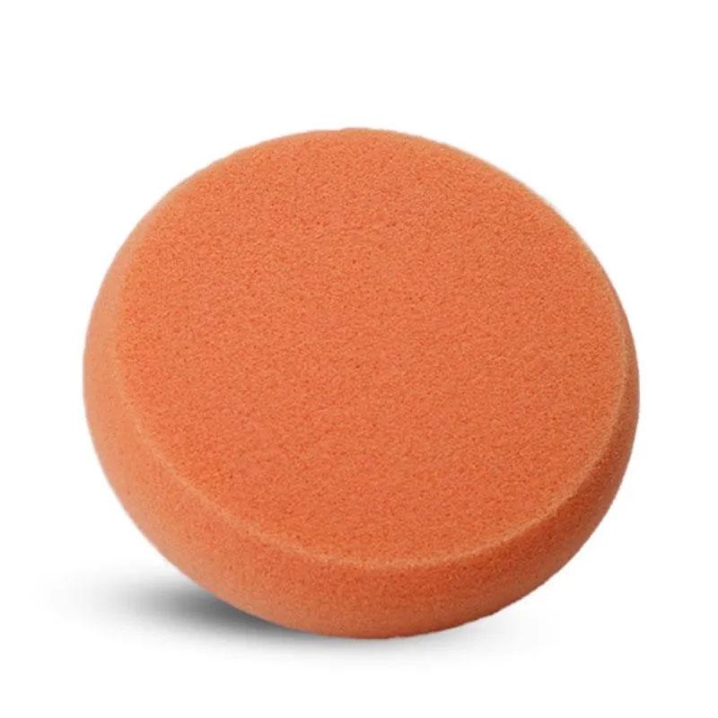 6pcs/set Car Wax Applicator Pads Set with Red Handle Soft Sponge Applicators Foam Wax Pad for Polishing and Cleaning Cars