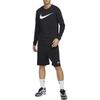 Nike Футболки Мужские Черные С Круглым Вырезом Умеренный Прямой Крой DZ2988-010