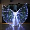 Крылья Светодиодные Огни Светодиодные Светящиеся Крылья Бабочки Танец Феи Светодиодный Чехол Танцевальные Сценические Реквизиты Праздничное Вечернее Освещение Плащ