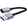 Двусторонний 10 Гбит/с Дата-стрип Чип Кабель для передачи данных USB 3.2 Адаптер-кабель USB Male на Type-C Female Gen2
