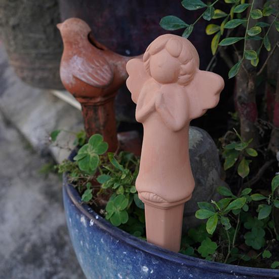 Yousheng Angel Self Watering Spike Terracotta Plant Watering Spike Slow Release Planter Insert Automatic Watering Tool for Indoor Outdoor Plants