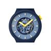 Swatch Мужские синие часы 47 мм SB05N117 SB05N117