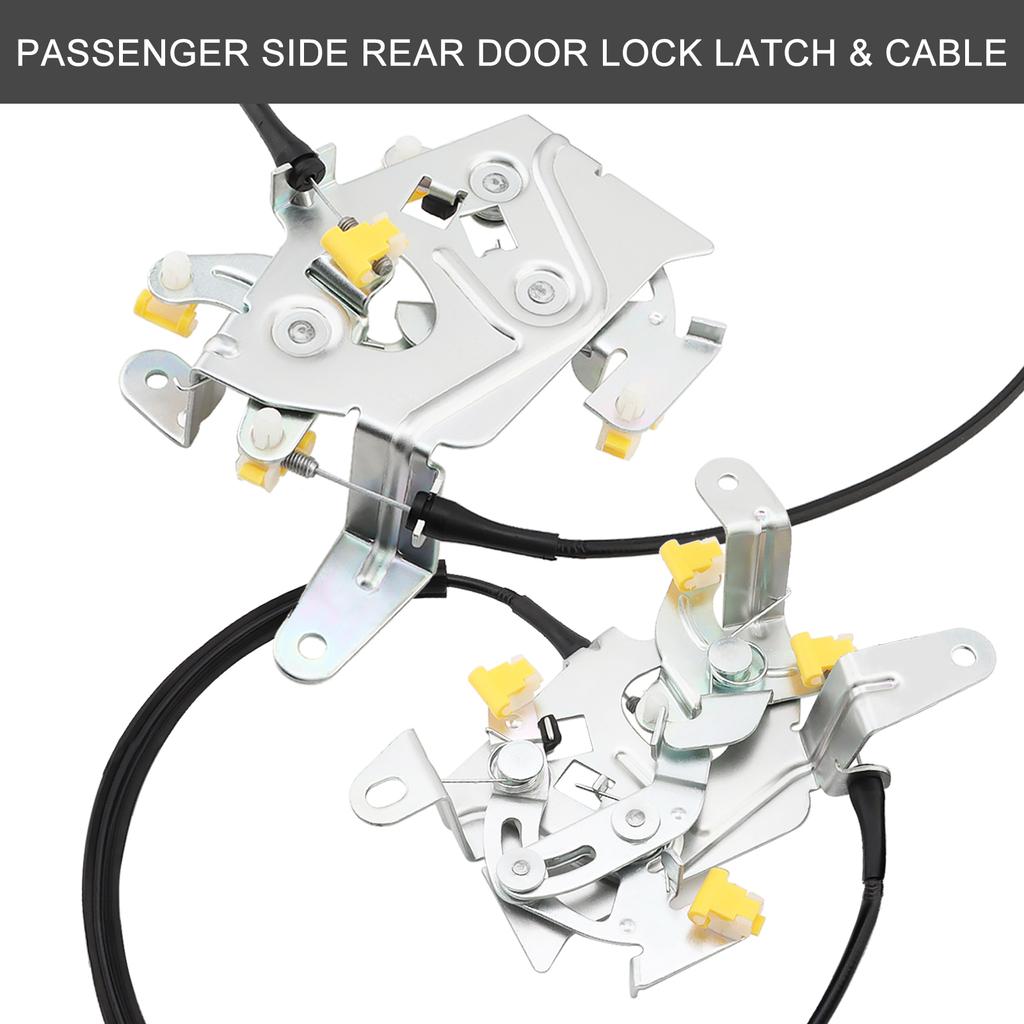 6C3Z-28264A00-A 6C3Z28264A00A Защелка замка задней двери со стороны пассажира и трос для Ford F250 F350 F450 F550 Super Duty 1999-2007 гг.