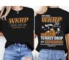 Первая ежегодная футболка Wkrp Turkey Drop, Футболка Wkrp на День благодарения, Унисекс футболка Wkrp в Цинциннати