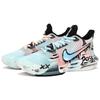 Nike Air Max Impact 3 Slip Resistant Abrasion Resistant Low top Basketball Shoes Men's Blue Pink DC3725-100(Team400-)
