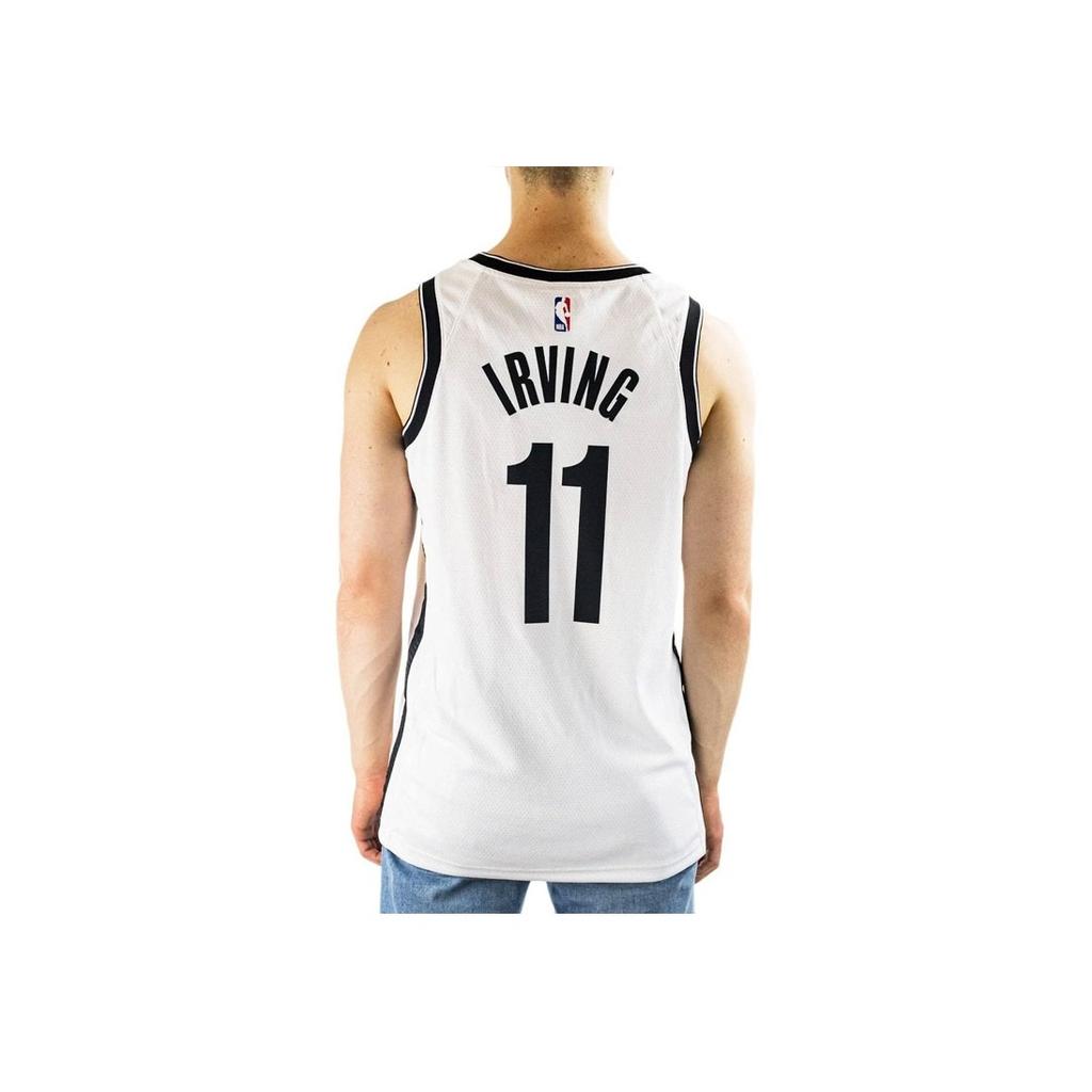 Nike NBA Brooklyn Nets Kyrie Irving 11 Fan Edition Джерси Белый Мужская уличная одежда CW3584-105