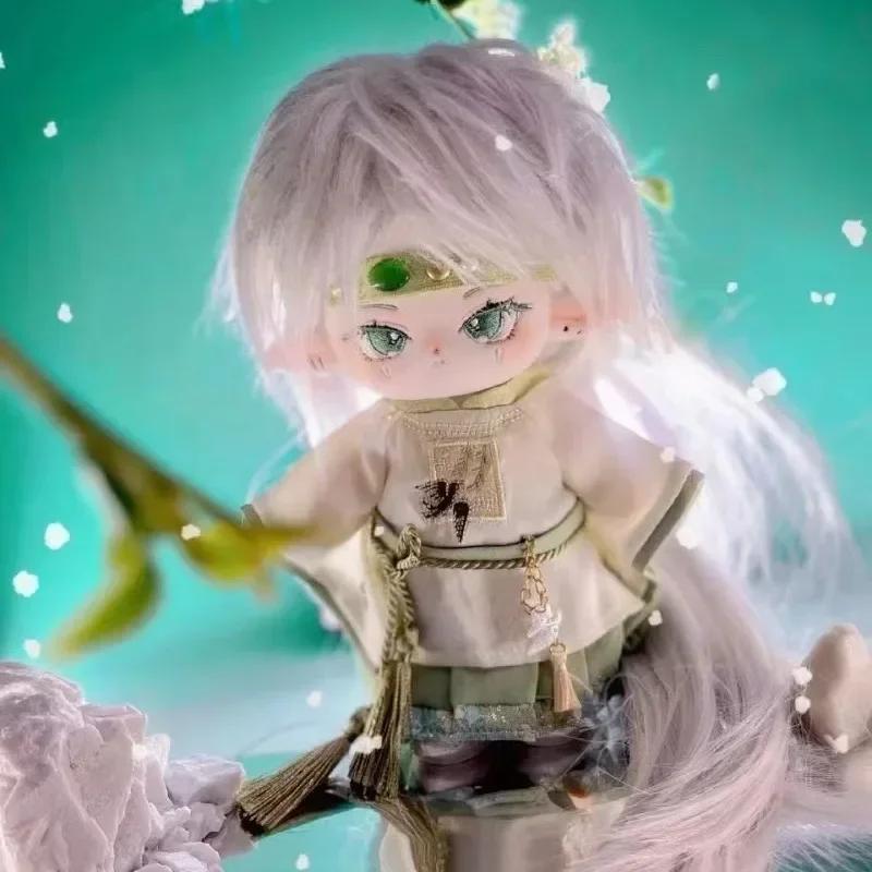 20 см Оригинальная Симпатичная Ретро Одежда Хлопковая Кукла Игрушка Сделай Сам Наряди Головной Убор Пальто Брюки Обувь Драгоценный Камень Реквизит Аксессуары для Кукол