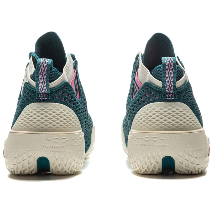 Li Ning BadFive 5 Нескользящие, Износостойкие, Дышащие, Упругий захват, Средняя высота, Баскетбольные кроссовки, Мужские ABFV025-4