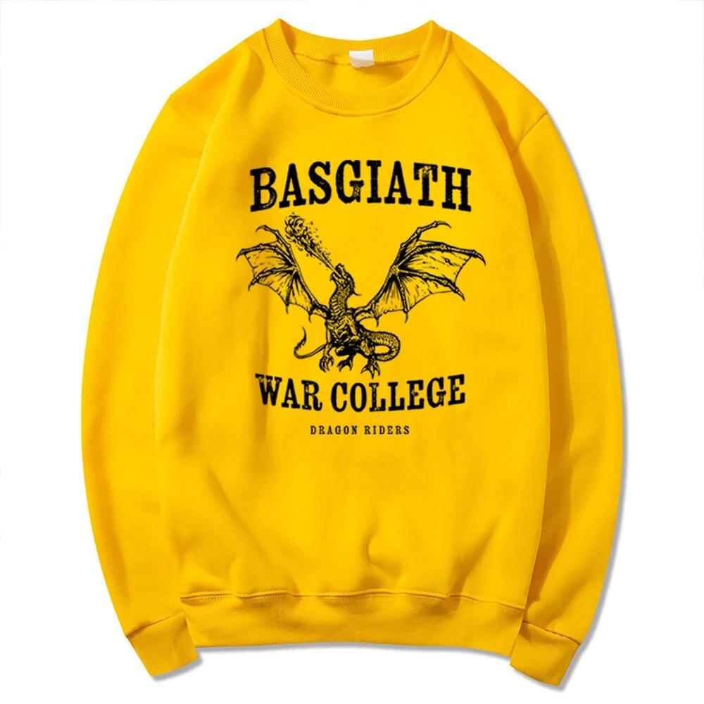 Толстовка «Четвертое крыло» Basgiath War College Dragon Rider Толстовка Empyrean Series Ретро Фиолетовый Сорренгейл Xaden Riorson Толстовка унисекс Толстовка