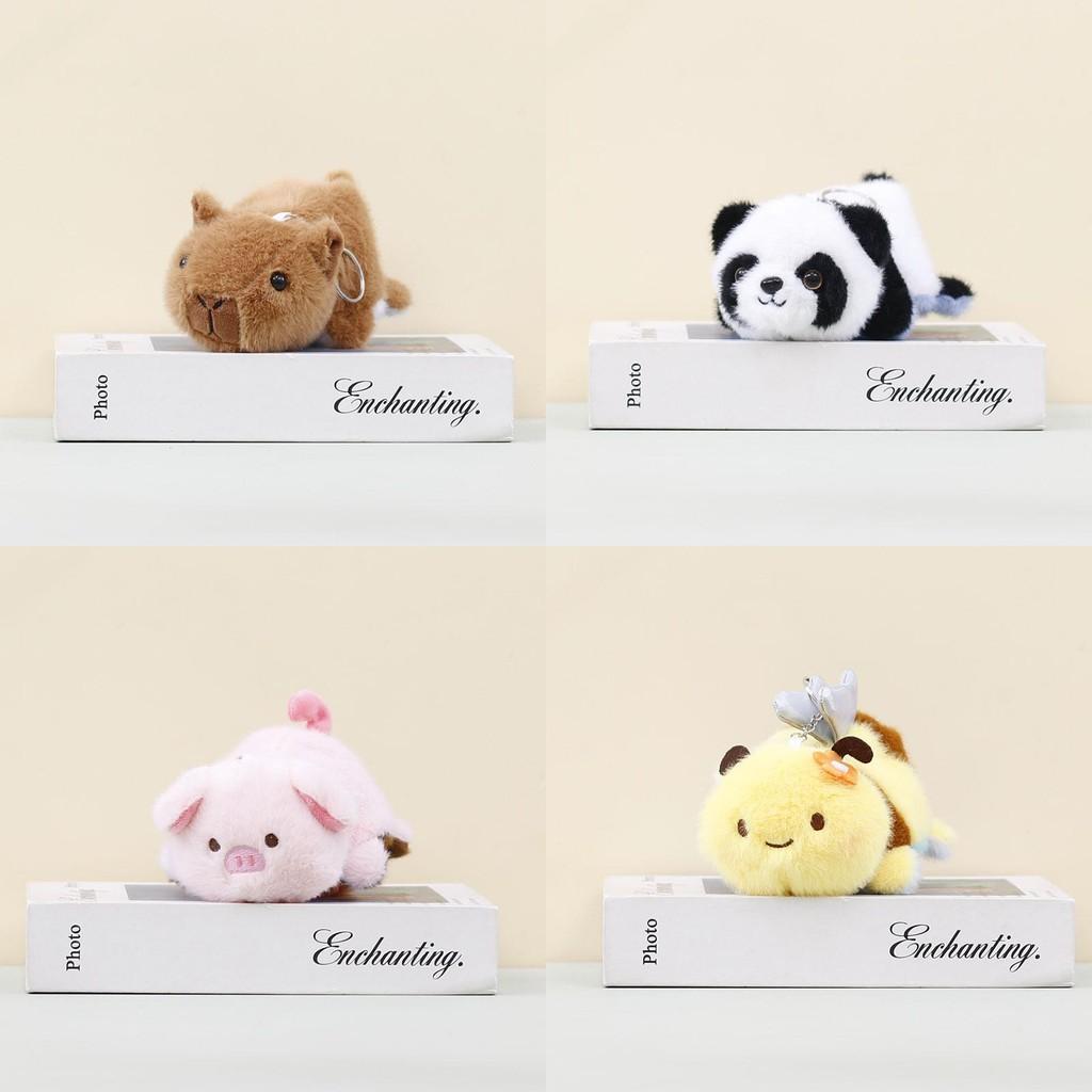 Pendant Plush Capybara Pp Cotton Filling For Two Sided Animal Decoration Series