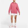 Nike Sports Casual Pullover Fleece Hoodie Women Tops Rose-Red DJ7669-622