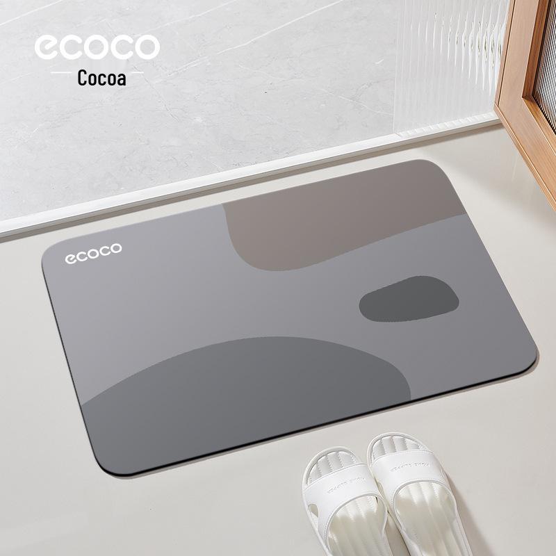 TEMU Быстросохнущий Нескользящий Коврик для Ванной - Мягкий, Впитывающий Влагоудерживающий Коврик для Туалета и Прихожей.