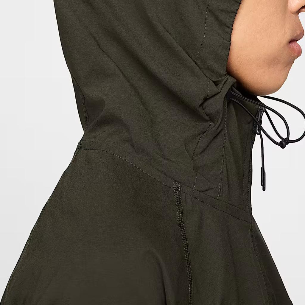 Nike Tech Comfortable Versatile Fashion Soft Solid Color Jacket Men Jacket Green HM7151-355