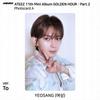 ATEEZ 11-й мини-альбом Golden Hour Pt.2 To Diary For Ver Фотокарта Почтовая открытка