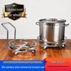 Jundingying Stainless Steel Soup Barrel Transport Cart