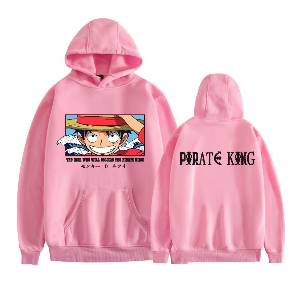 Новая унисекс мода для фанатов ONE PIECE Свитшоты с принтом Толстовки для улицы Спорт Косплей Лонгсливы Костюм