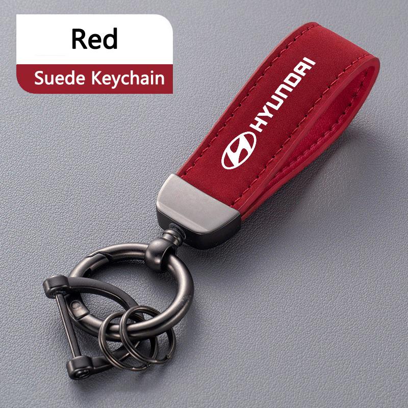 Модный Брелок-подвеска для ключей автомобиля из замши для Hyundai i30 tucson accent hyundai i20 ix35 Аксессуары для интерьера