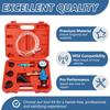 Cooling System Vacuum Purge Radiator Coolant Refill Tool Kit with Universal Adapters Coolant Vacuum Refill Kit