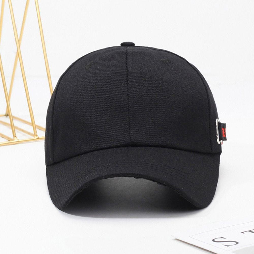 Letter Embroidery Sun Cap Soft Duck Tongue Hat New Baseball Cap Women