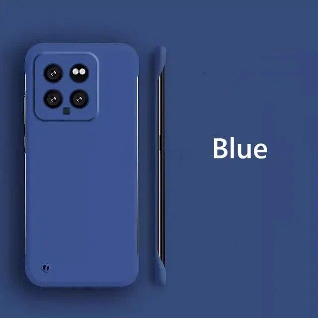Безрамочный тонкий матовый жесткий чехол из поликарбоната для Xiaomi 14 Pro Xiaomi14 Pro 5G ярких цветов без границ противоударный бампер для Xiaomi Mi 14pro