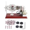 Stirling Engine Model Kit Hot Air Generator 16 Cylinder Swashplate Educational Toy Gift
