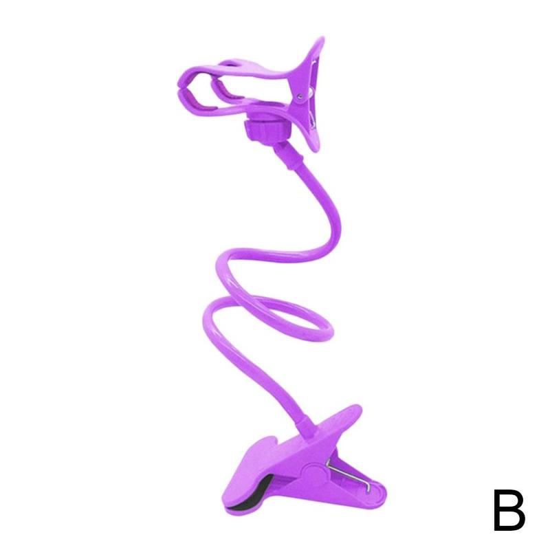1/2 шт. Гибкий универсальный ленивый держатель для мобильного телефона, портативный регулируемый на 360° клип-зажим на гусиной шее, настольный держатель-клип для кровати