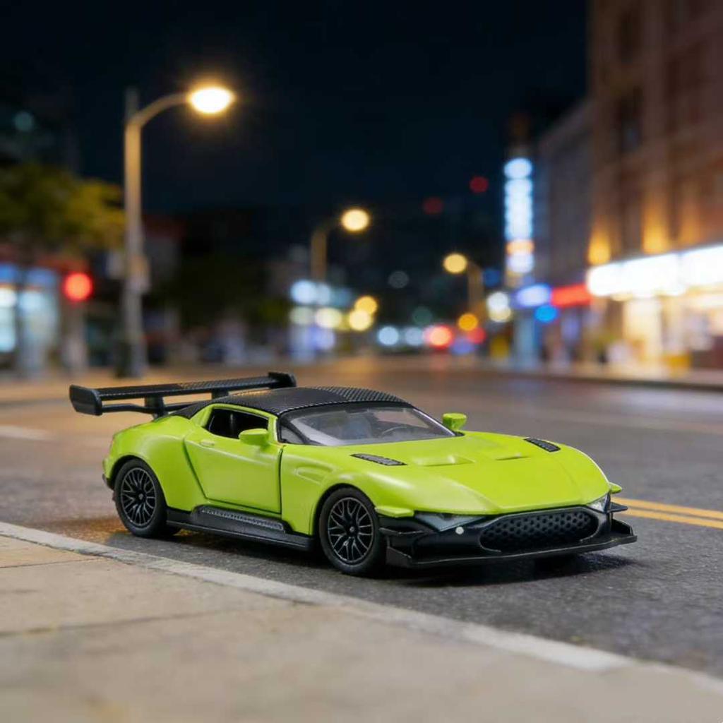 (Bagged) 1:36 Simulation Alloy Car Model Sports Car Model Open Door Pullback Boy Children's Toy Car Ornament Cross-border