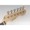 Мини-колки Wilkinson с овальной кнопкой для электрогитар Fender, хромированные, с системой E-Z-LOK, 6 в ряд, для гитар Stratocaster/Telecaster, покрытие.