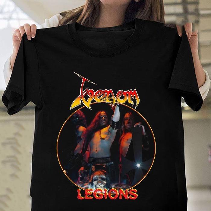 Коллекция Venom Band Legions Футболка Унисекс Все Размеры LO477 Унисекс Футболка