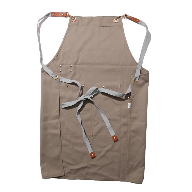 Модные унисекс холщовые водонепроницаемые фартуки для приготовления пищи, многофункциональный фартук для шеф-повара, цветочного магазина, супермаркета