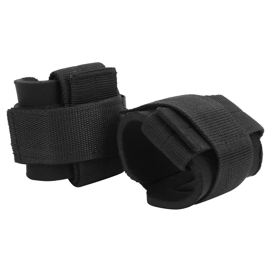 Unisex Weightlifting Wrist Band Support Belt Fitness Exercises Bracer Belt Black