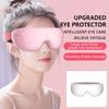 Электрический массажер для глаз Складной Вибрационный массаж Горячий компресс Инструмент для ухода за глазами Снимает усталость и темные круги