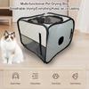 Сушилка для собак, складная большая коробка для сушки домашних животных, подходит для купания кошек и собак, сушка феном