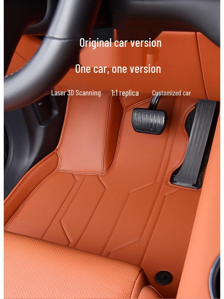 Экологичные кожаные автомобильные коврики Lynk & Co 09 - Всестороннее защита салона