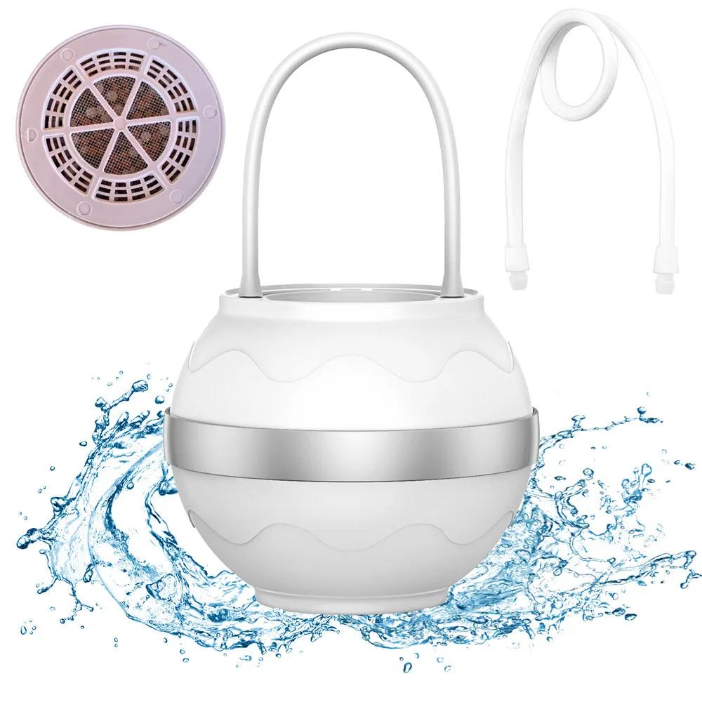 8-слойный фильтр-шарик для ванны Фильтр для крана для ванны Очиститель воды Удаляет загрязнители Хлор Фторид Система фильтрации воды