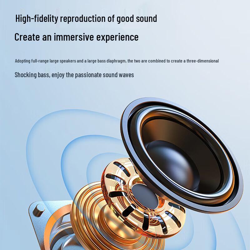 Kayouluo L08 Профессиональный 8-дюймовый пассивный полнодиапазонный динамик