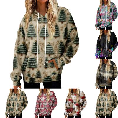 Толстовки для женщин оверсайз зимние плюшевые милые свитшоты пуловер модная осенне-зимняя одежда