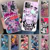 Чехол для телефонаJOJO Аниме Мультфильм Для iPhone 11 12 13 Mini 14 15 Plus 16 Pro Max 17 Air 7 8 + SE Арт Индивидуальный Fundas 11 12 1
