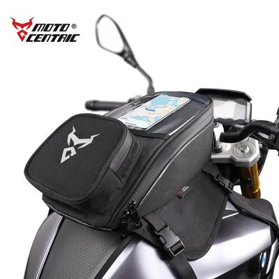 Waterproof Magnetic Motorcycle Oil Fuel Tank Bag Navigation Universal Motorbike Riding Cycling Tool Backpack Portable