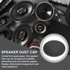 Uxcell 6pcs Speaker Dust Outer Diameter Dome Paper Subwoofer Coil Cover Speaker Decoration Accessories Repair Caps, 90mm/3.5" Caps, Caps,