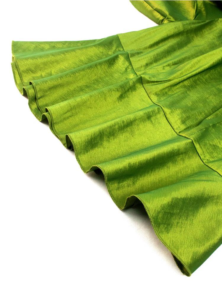 Элегантная женская блузка для вечеринки, рубашка с круглым вырезом, короткими рукавами-буфами, нерегулярным пеплумом, скрывающая живот, облегающие модные топы, женский день рождения, новая