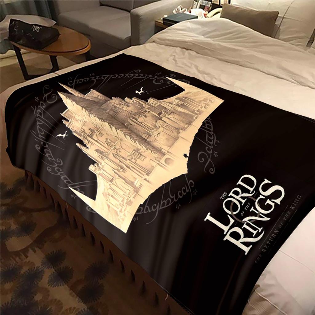 The Lord Of The Rings Throw Soft Comfortable All Seasons Blanket Perfect Gift Couch Office Nap Outdoor Travel Blanket