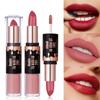 Lipstick Two-in-one Lip Gloss Makeup Double-headed Lip Glaze Non-stick Cup Matte Matte Lipstick