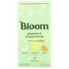BLOOM Green & Super Food, Tropical Pack, 18 Stick Packs, 3.6 Oz (102.36 G)