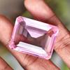 Natural Pink Topaz Loose Gemstone 105 ct Emerald Cut for Jewelry Making and Gem Collections